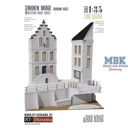 Diorama Base: "Collapsed Bridge" Netherlands