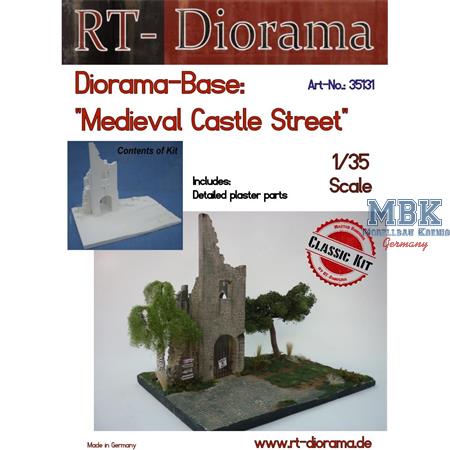 Diorama-Base: "Medieval Castle Street"