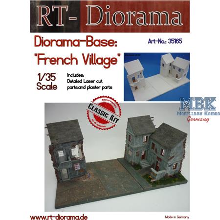 Diorama-Base: "French Village"