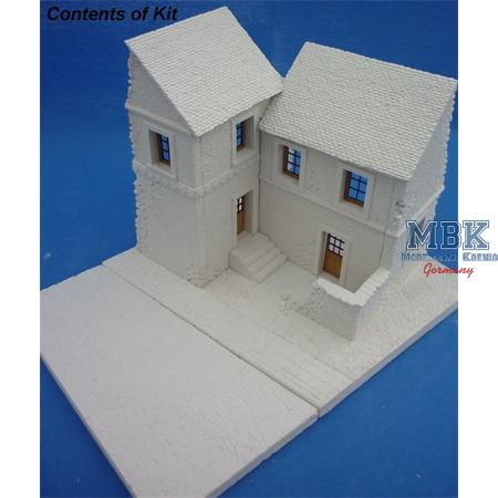 Diorama-Base: "French Village" Part 1