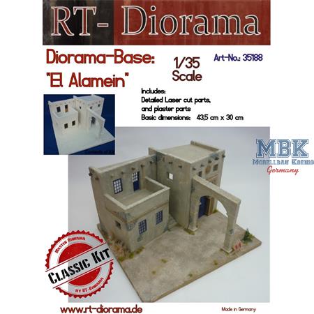 Diorama-Base: "El Alamein"