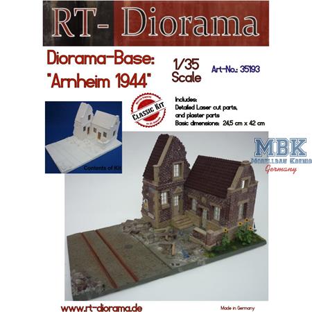 Diorama-Base: "Arnheim 1944"