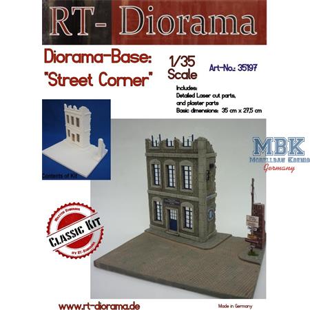 Diorama-Base: "Street Corner"