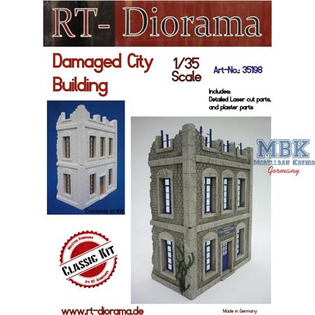 Damaged City Building