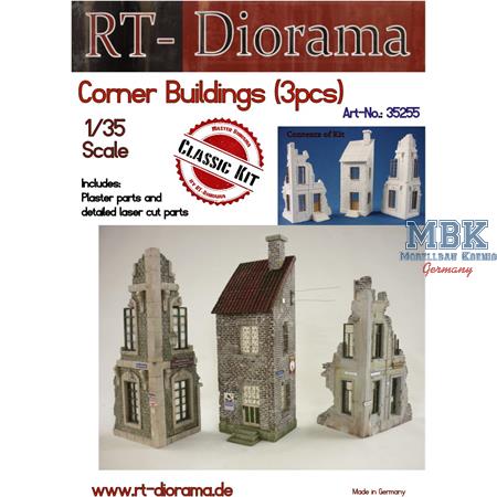 Corner Buildings (3pcs.)