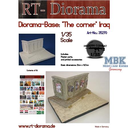 Diorama-Base: "The corner" (Iraq)