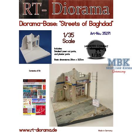 Diorama-Base: "Streets of Baghdad"