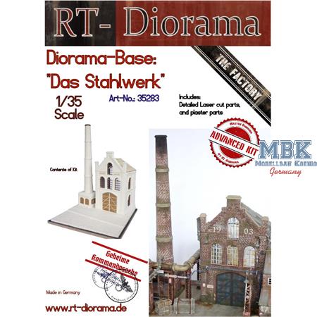 Diorama-Base: "Das Stahlwerk"