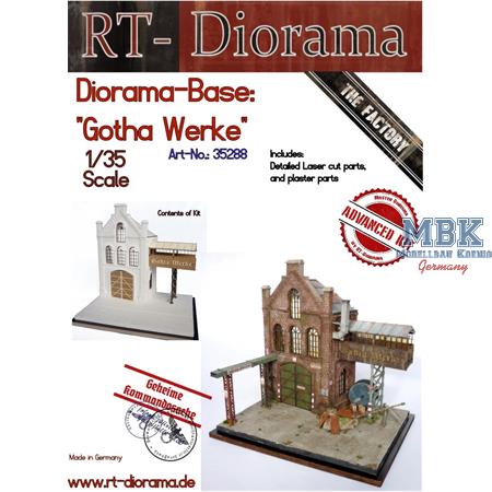 Diorama-Base: "Gotha Werke"