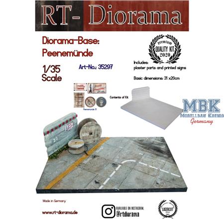 Diorama-Base: Peenemünde