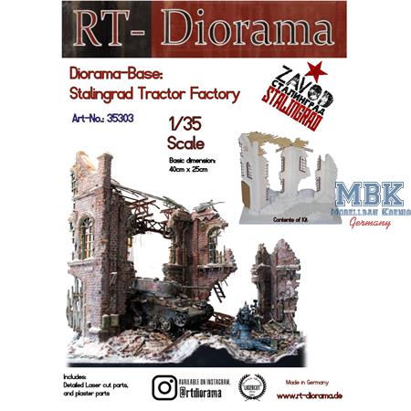 Diorama-Base: Stalingrad tractor factory