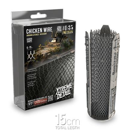 Chickenwire (Diamond Shape) / Maschendraht (15cm)