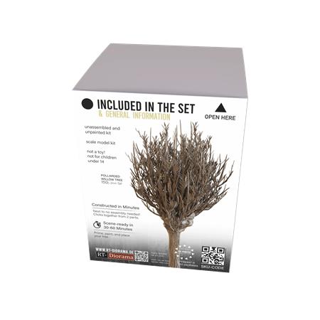 Pollarded Willow / Kopfweide No.1 (150 mm)