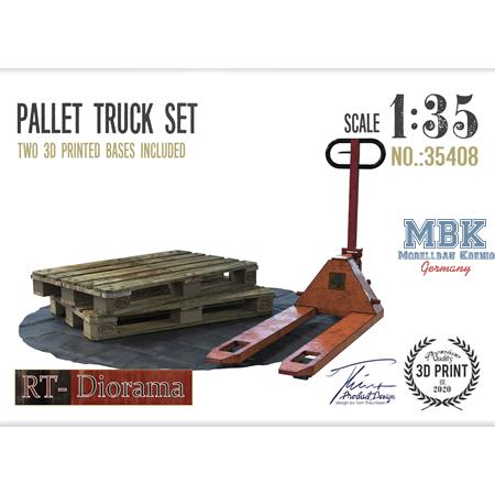 3D Resin Print: Pallet Truck Set