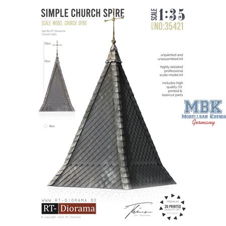 3D Resin Print: Simple Church Spire