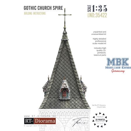 3D Resin Print: Gothic Church Spire