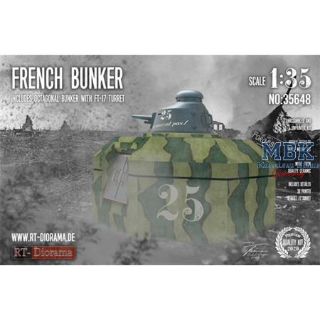 French Bunker with FT17 turret