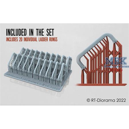 3D Resin Print: Ladder Rungs