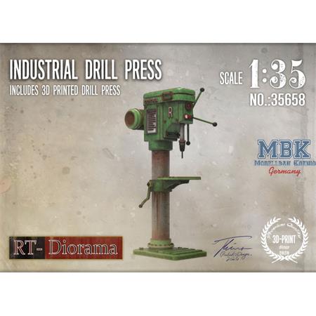 3D Resin Print: Industrial Drill Press