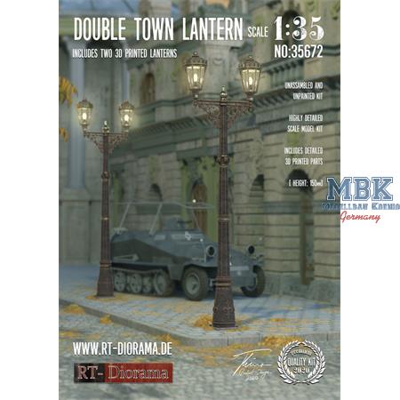 3D Resin Print: Double Town Lantern (2pcs.)