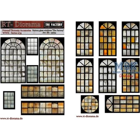 Printed Accessories: "The Factory" glass windows