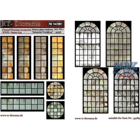 Printed Accessories: "Industrial Workshop" windows