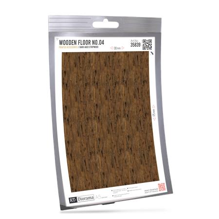Printed Accessories: Wooden Floor  No. 04