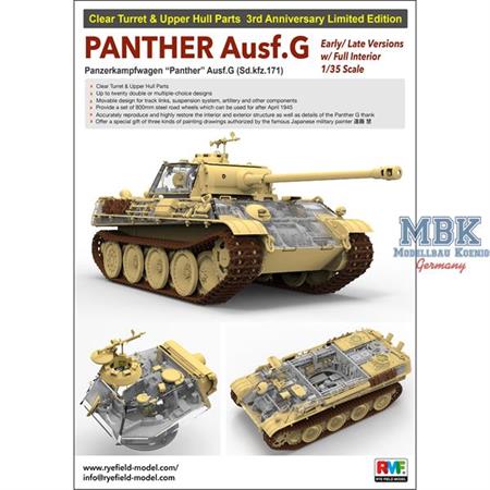 Panther Ausf. G - early or late,  full interior