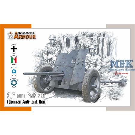 3,7cm PaK 36 German Anti-tank Gun