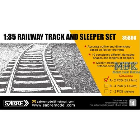 Railway Track set / Schienen Set (35,71 cm)