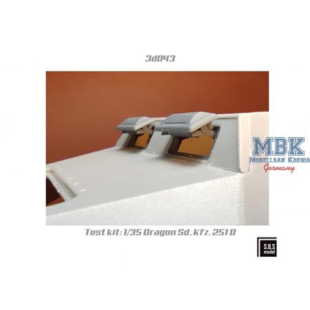 Sd.Kfz. 250 (Neu) / Sd.Kfz. 251/D series Visors