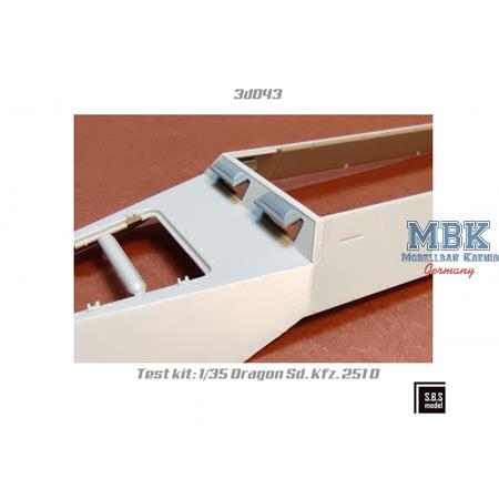 Sd.Kfz. 250 (Neu) / Sd.Kfz. 251/D series Visors