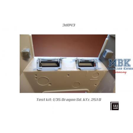 Sd.Kfz. 250 (Neu) / Sd.Kfz. 251/D series Visors