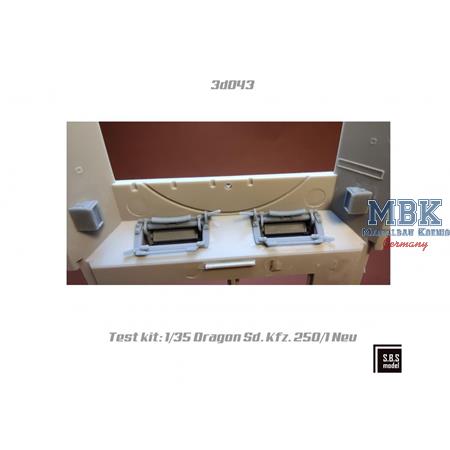 Sd.Kfz. 250 (Neu) / Sd.Kfz. 251/D series Visors