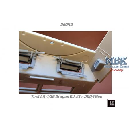 Sd.Kfz. 250 (Neu) / Sd.Kfz. 251/D series Visors