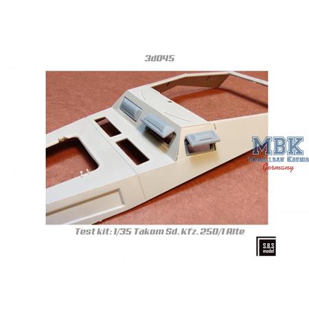 Sd.Kfz. 250 (Alte)/Sd.Kfz. 251/C series Visors