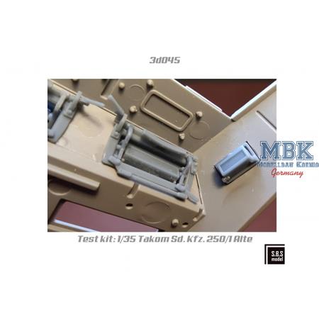 Sd.Kfz. 250 (Alte)/Sd.Kfz. 251/C series Visors