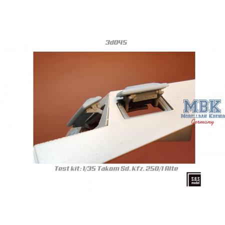 Sd.Kfz. 250 (Alte)/Sd.Kfz. 251/C series Visors