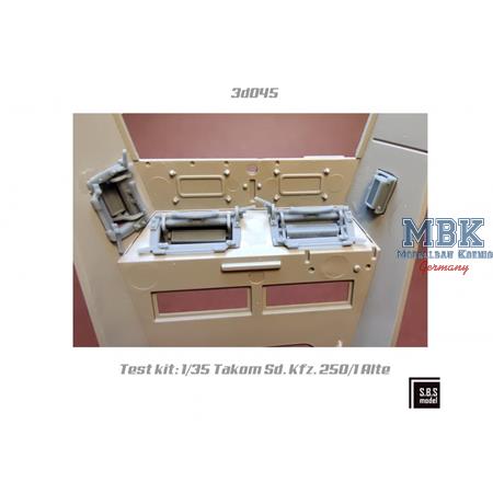Sd.Kfz. 250 (Alte)/Sd.Kfz. 251/C series Visors