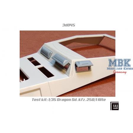 Sd.Kfz. 250 (Alte)/Sd.Kfz. 251/C series Visors