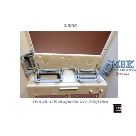 Sd.Kfz. 250 (Alte)/Sd.Kfz. 251/C series Visors