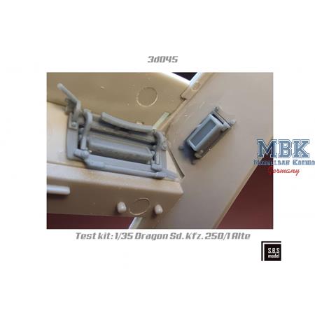 Sd.Kfz. 250 (Alte)/Sd.Kfz. 251/C series Visors