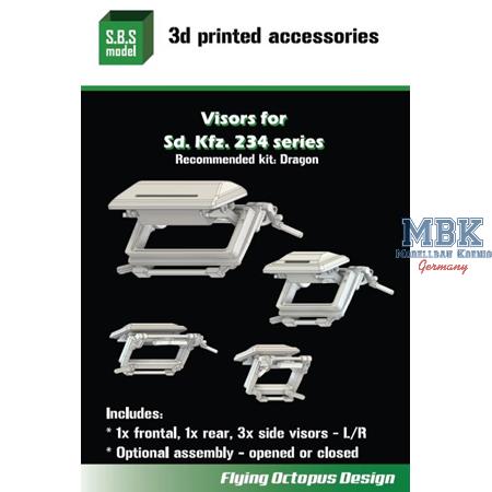 Sd.Kfz. 234 series Visors