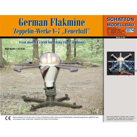 German Flakmine V7 "Feuerball"