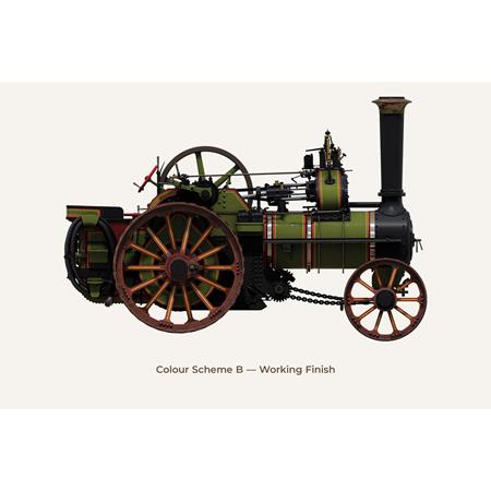 1901 Burrell Compound Traction Engine (1:16)