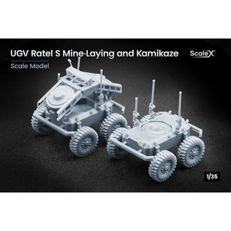 UGV Ratel S Mine-Laying + Kamikaze (1:35)