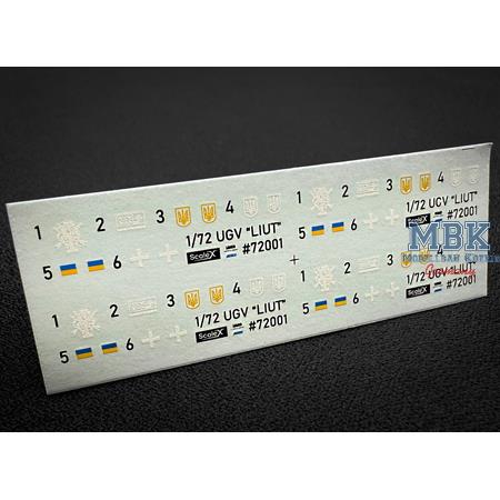 UGV "LIUT" MAG (4 per kit) - 1/72