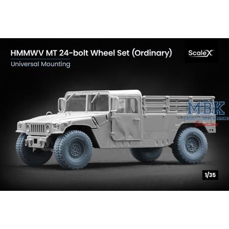HMMWV MT 24-bolt Ordinary wheel set - 1/35