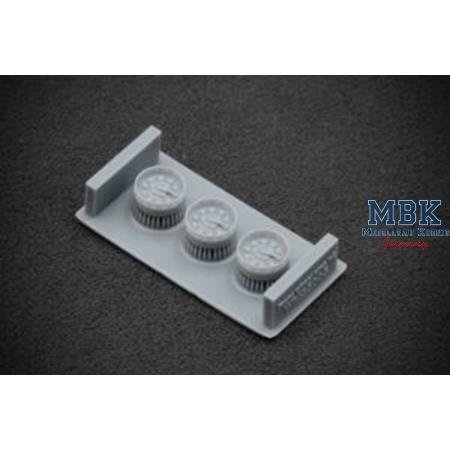 GAZ-66 Ordinary wheel set - 1/35