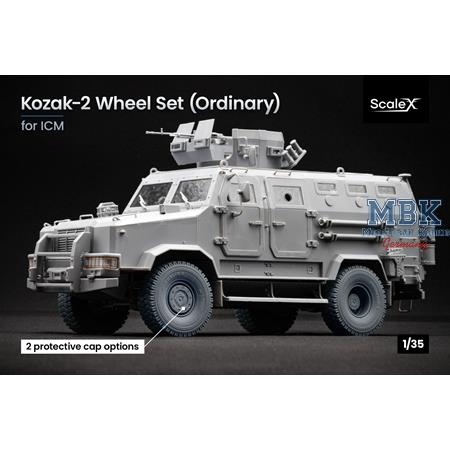 KOZAK 2 Ordinary wheel set - 1/35